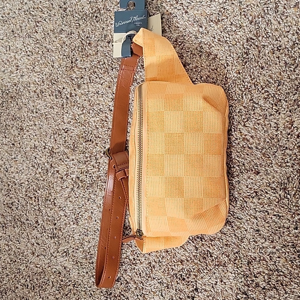 Universal Thread Checkered Hip/Fanny Pack